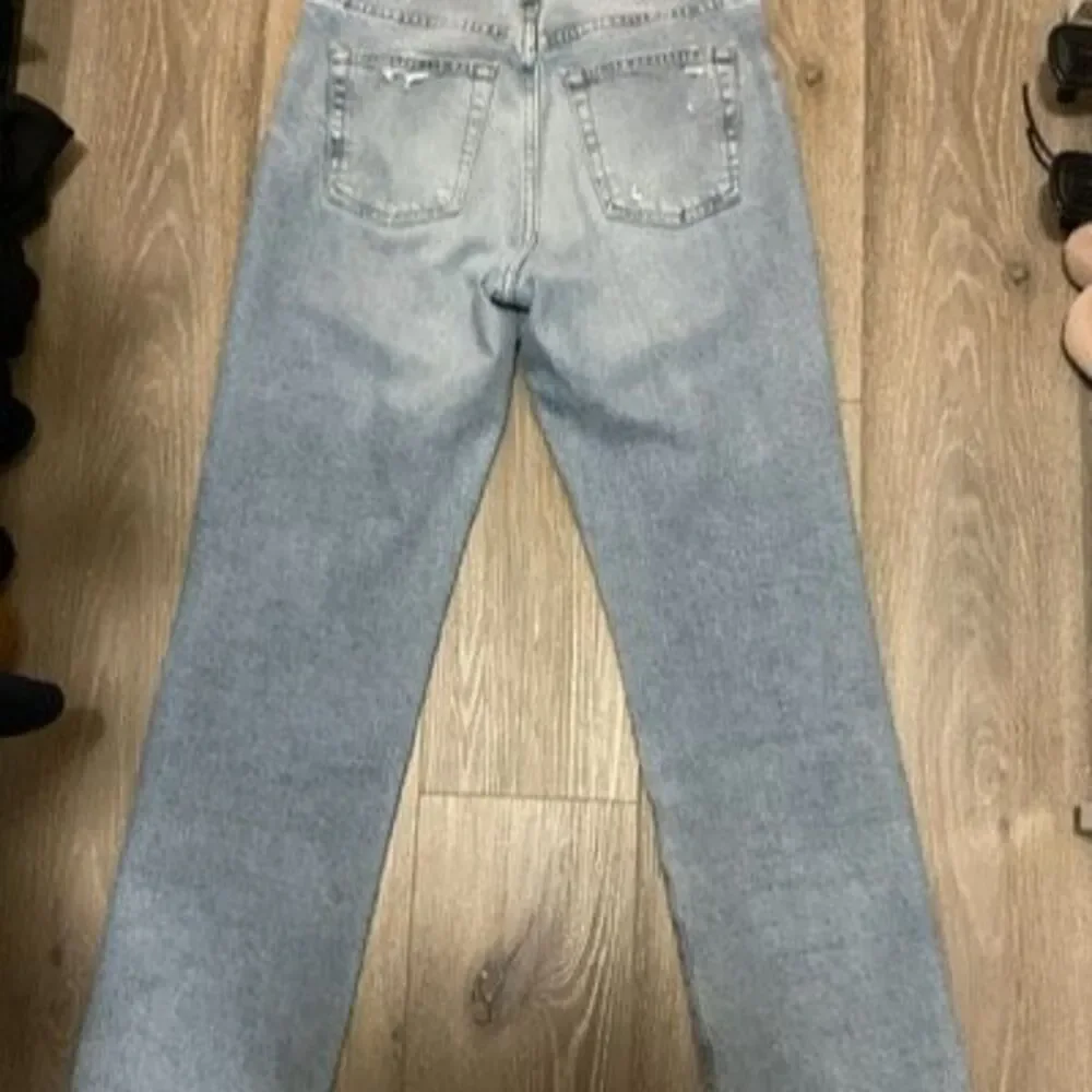 AG Contour 360 Alexis Straight High-Rise Vintage Fit Jeans (Size 29)
